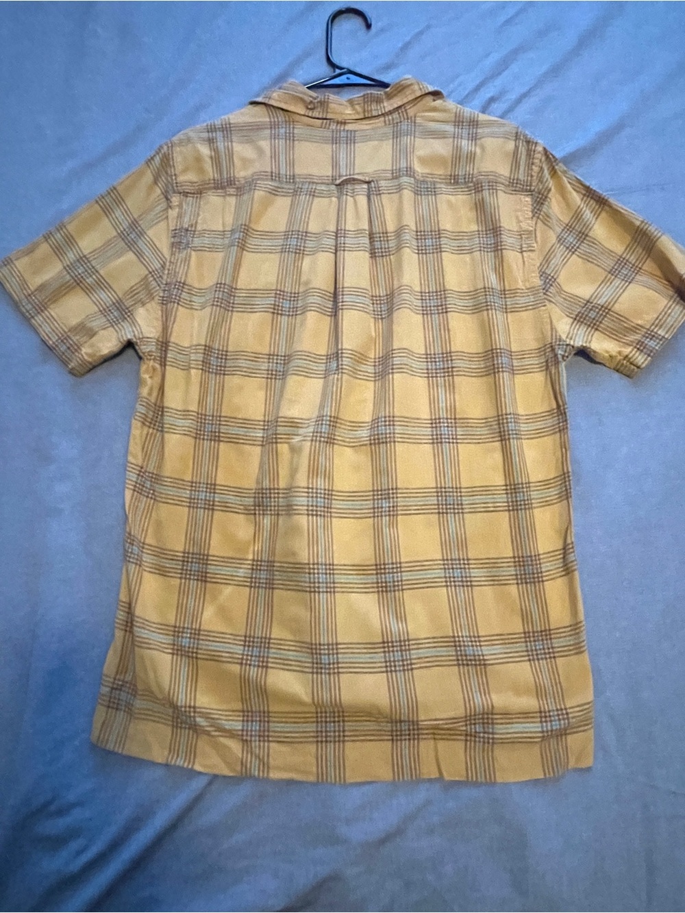 Todd Snyder Yellow Plaid Short-Sleeve Button-Down Shirt - Picture 2 of 6